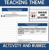 Reading Theme Activity and Rubric