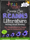 Common Core Reading: Comprehension Strategy Sheets for 3-6