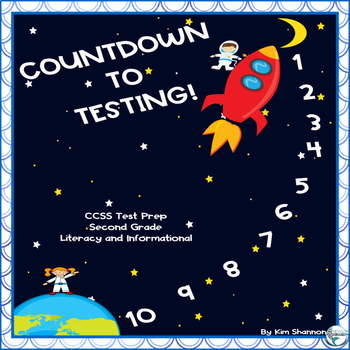 Preview of Test Prep Reading Grade 2 Common Core