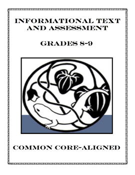 Preview of Informational Passage and Assessment for Grade 8-9 (Common Core-Aligned)