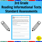 Common Core Reading Informational Texts Standard Assessmen