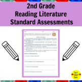 Common Core Reading Literature Standard Assessments for 2nd Grade