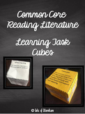 Common Core Reading Literature Task Learning Cubes