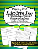 Reading Mystery Unit Detective Log & Questions