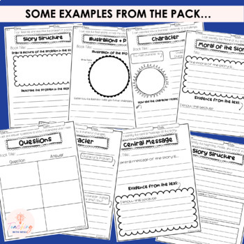 Common Core Reading Response Activities | 2nd Grade by The ...