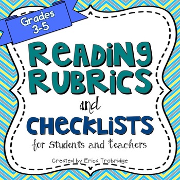 Preview of Common Core Reading Rubrics & Checklists {Fiction and Nonfiction}