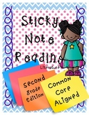 Common Core Reading Sticky Notes *2nd Grade Edition*