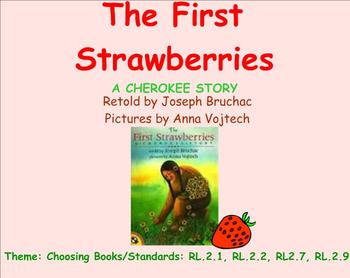 Preview of Common Core Reading: The Cherokee Story of "The First Strawberries"