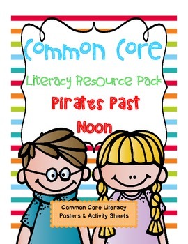 Preview of Common Core Resource Pack Pirates Past Noon