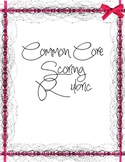 Common Core Rubric & Maps Binder Covers