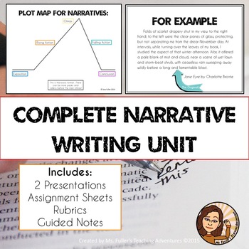 Preview of Narrative Writing Unit Bundle: Short Stories, Literacy Narratives, and Memoirs