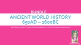 Ancient World History Mastery Bundle: Assessments and Tracking