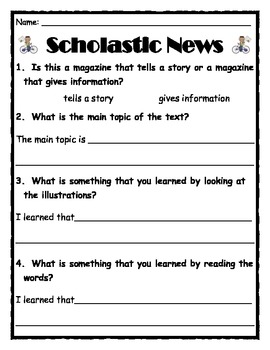 Scholastic News 1, Scholastic News 1 Magazine