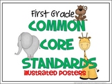 Common Core Standards Posters - 1st Grade - ELA & MATH (HA