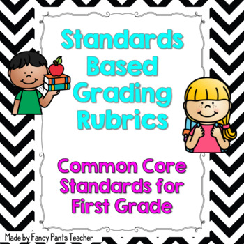 Preview of First Grade Common Core Rubrics for ELA and Math