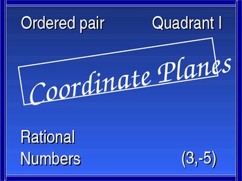 Preview of Common Core Standards Geometry, Number Sense, Coordinate Planes Handout