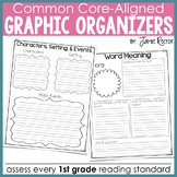 Common Core Standards Graphic Organizers for Reading 1st Grade