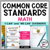 3rd Grade Common Core Standards "I can" and "We can" State