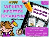 Informative/Expository Writing Prompt Cards - Distance Learning