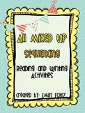 Common Core Standards Sequencing Activity Packet Mixed Up Stories