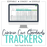 Common Core Standards Trackers for First Grade