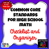 Common Core Standards for High School Mathematics with Che