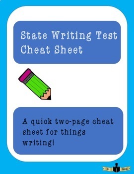 Preview of Writing Informative and Argumentative Common Core Cheat Sheet