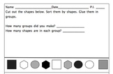Common Core State Standards Kindergarten Math Worksheets