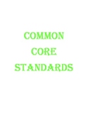 Common Core Statements