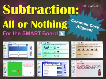 Preview of Common Core Subtraction: All or Nothing