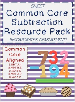 Preview of Subtraction Pack: Common Core 3.NBT.A2