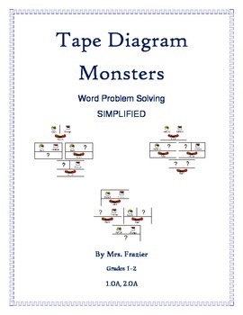 Common Core Tape Diagram Mo... by Aan Frazier | Teachers ... tape diagram grade 4 