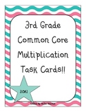 Common Core Task Cards! 3rd Grade! Operations and Algebrai