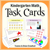 Math Task Cards - Kindergarten Math Common Core - All Math