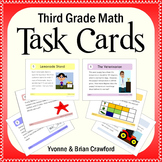 Math Task Cards - Third Grade Math Common Core - All Math 