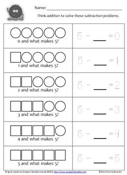 combinations addition subtraction common core think math