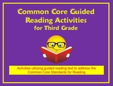 Common Core Third Grade Guided Reading Activities