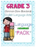 Common Core Third Grade Language (Grammar) Pack