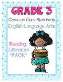 Common Core Third Grade Reading Literature Pack