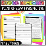 Reading Homework Review - Point of View & Perspective Fict