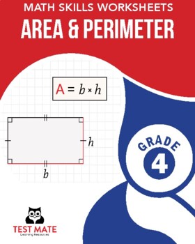 Preview of Area & Perimeter, Grade 4 (Math Skills Worksheets)