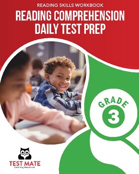 Preview of Reading Comprehension, Daily Test Prep, Grade 3 (Reading Skills Workbook)