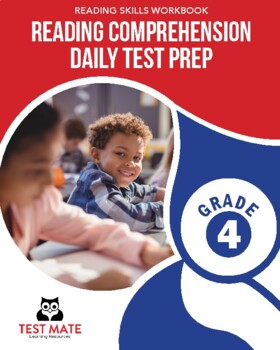Preview of Reading Comprehension, Daily Test Prep, Grade 4 (Reading Skills Workbook)