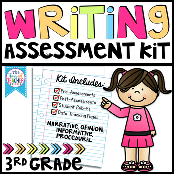 Preview of Third Grade Writing Assessment Kit