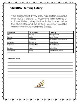 Common Core Writing Assignments For A Whole Quarter - 8 Middle School ...