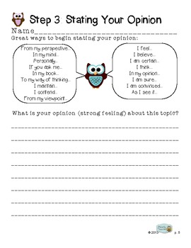 common core writing practice to mastery 3rd grade opinion writing edition