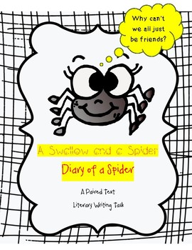 Preview of LEAP 2025 Test Prep Writing Prompt :  Diary of a Spider and Swallow and a Spider