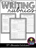 Common Core Writing Rubrics: 5th Grade