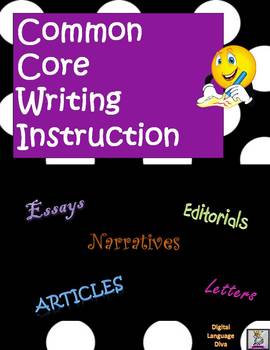 Preview of Common Core Writing Tips for State Assessments