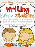 Common Core Writing Workstation Complete Packet {Third Grade}